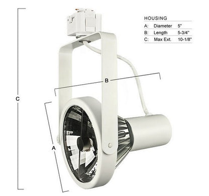 CREE TG38-J-GU24-WH Gimbal Juno/Con-tech White GU24 Light - BuyRite Electric