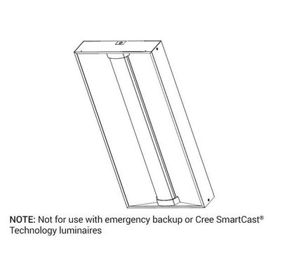 CREE LED Lighting SMK-ZR22 Surface Mount Kit for 2x2 ZR Series Troffer Light Fixtures - BuyRite Electric