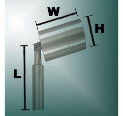 ABBA Lighting 5W SPS02 Stainless Steel Spot Light - BuyRite Electric