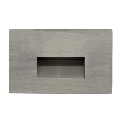 Core Lighting ST450-27K-BN-120V LED Horizontal Steplight, 120V 2700K Brushed Nickel Finish