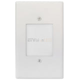 EnvisionLED LED-STEP-AGL-2W-30K-120V-WH LED Frosted Step Light 3000K White Finish (Flat)