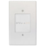 EnvisionLED LED-STEP-AGL-2W-27K-120V-WH LED Frosted Step Light White Finish (Flat)