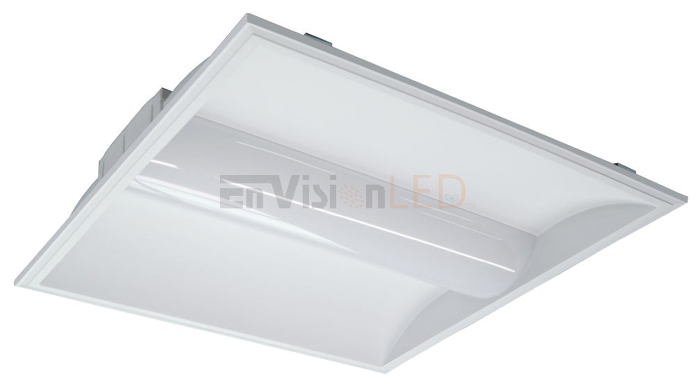 EnvisionLED LED-CBT-2X2-28W-35K-HL LED 2x2 Center Basket Troffer 3500K White Finish