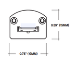 Core Lighting USB36-30K LED 5W Premium Diffusion Light Bar Model USB, Length 36 Inches, Color Temperature 3000K