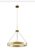 Alora Lighting PD361230VB LED Kensington 30-Inch Pendant 2700K Vintage Brass Finish