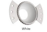 Westgate LRD-TL-10W-35K-4R-WH 4 Inch LED Architectural Trimless Recessed Light Round White Finish