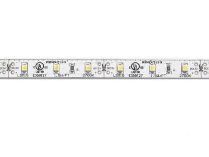 Core Lighting LSM15-60K-16-12V LED Flux 16.4-ft 6000K Indoor Tape Light Roll - 1.5W/FT, 12V